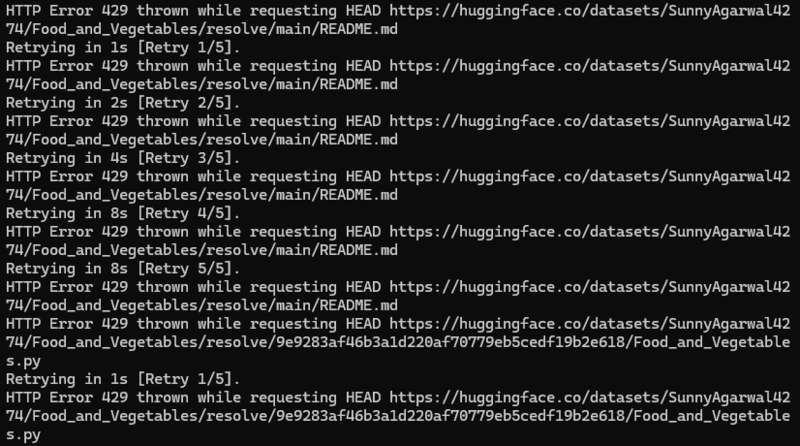 HTTP error