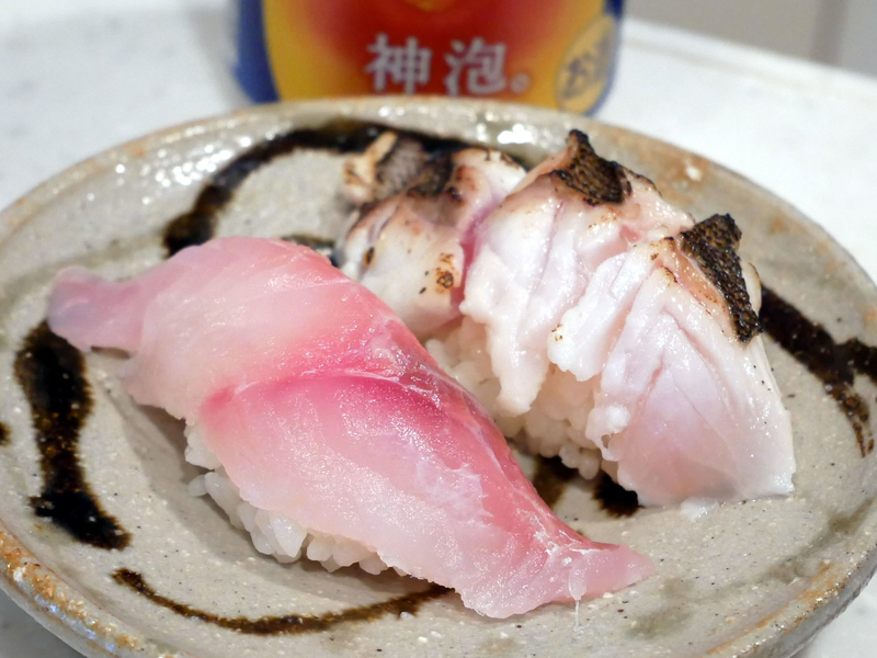 イサキのにぎり寿司