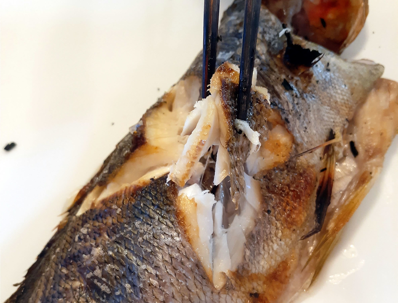 イサキの塩焼き