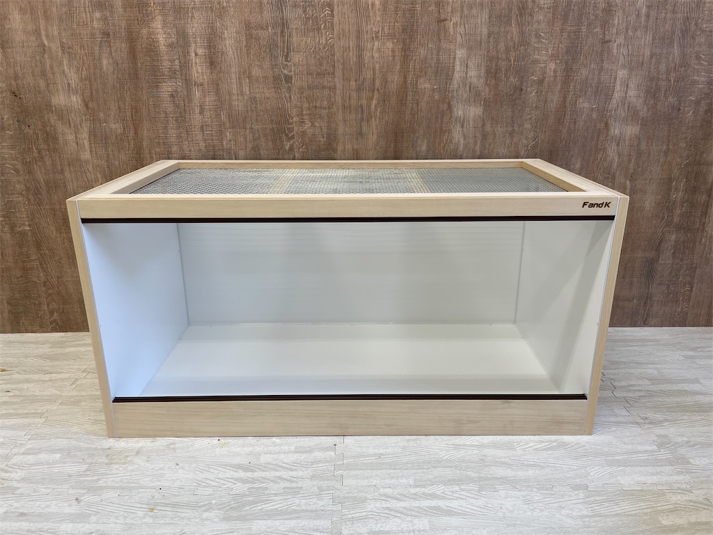 爬虫類ケージ 900×450×450 アルミ&塗装 防水仕様 お 得 な