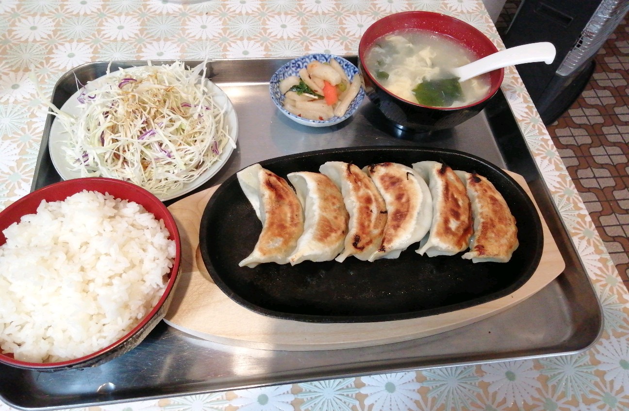 西川口の 鑫華餃子 で焼き餃子定食を食べました ほぼ西川口