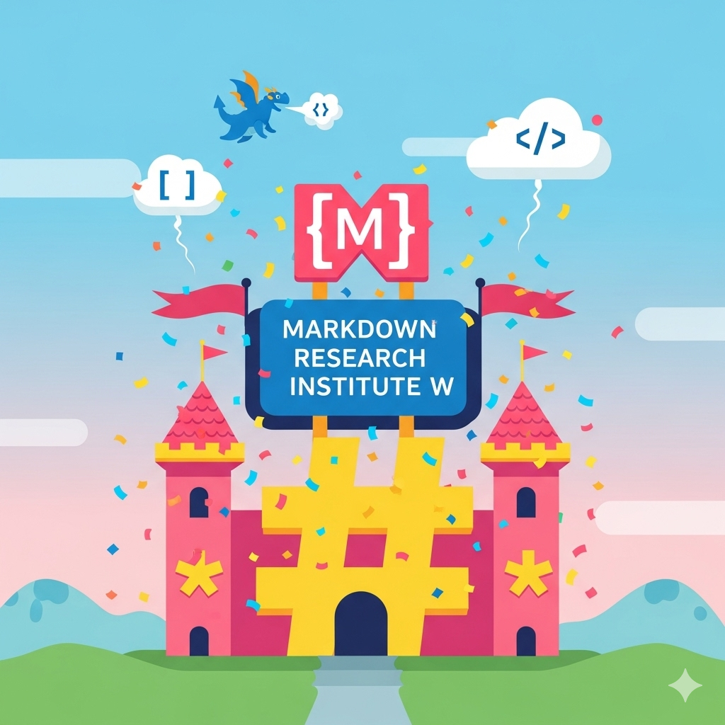 🎊『Markdown研究所 w 』設立 - fanta_orange_grapeの(日記というより)記事のつもり