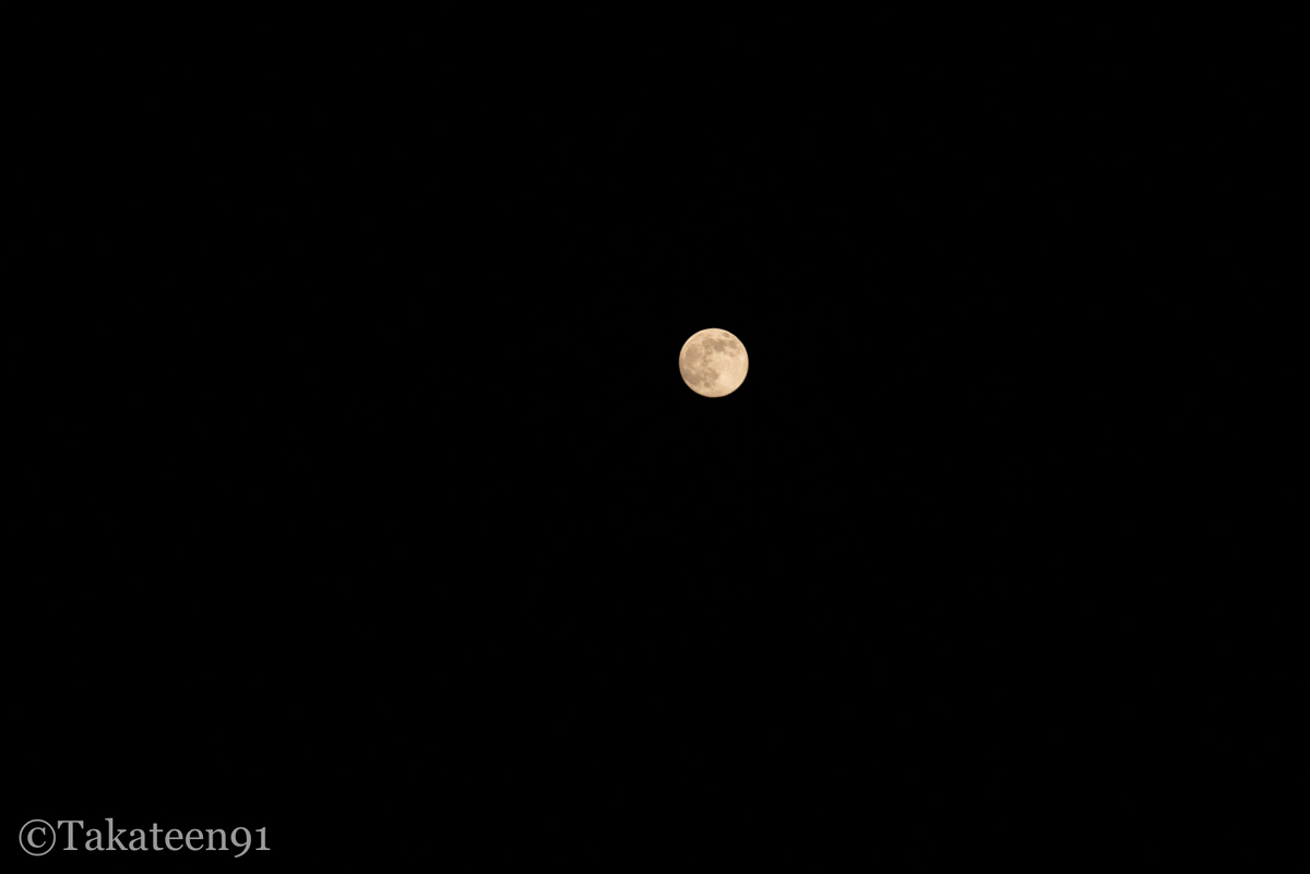 ベランダフォト 4月のスーパームーンを撮っただけ Ligo Life Goes On
