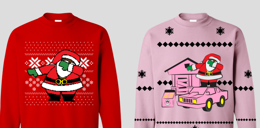 T*g様 クリスマス　オークション第二弾 15日20時頃 21500円スタート 2 Chainz、今年もクリスマス用のちょいダサセーターを発売 - letter music