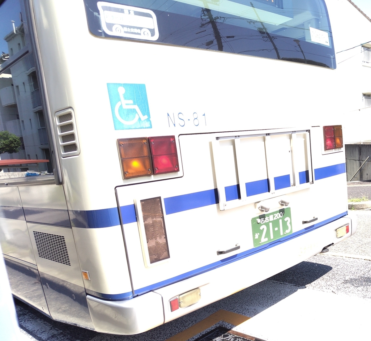名古屋市営バス、ついにNS-81も廃車。NS-737に任務を交代。NS-100も