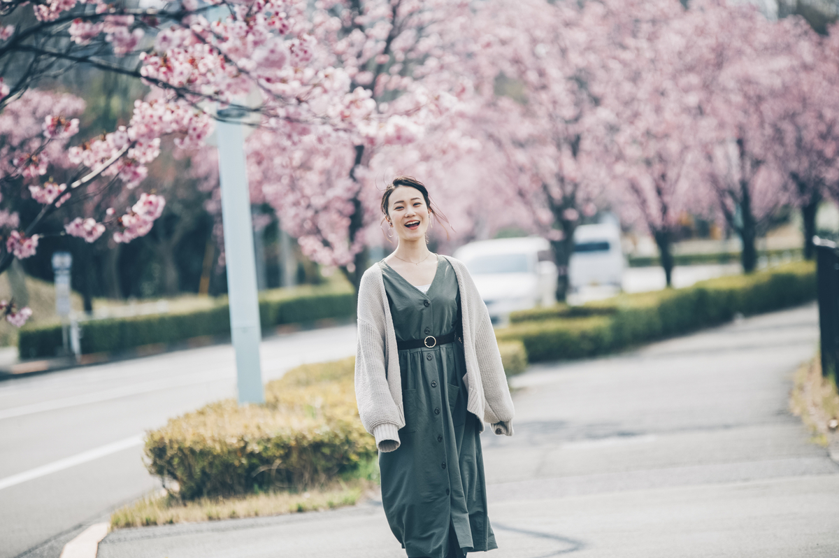 オシャレも動きやすさも叶えたい お花見コーデ 職場編 アパレル ファッション Trend Media