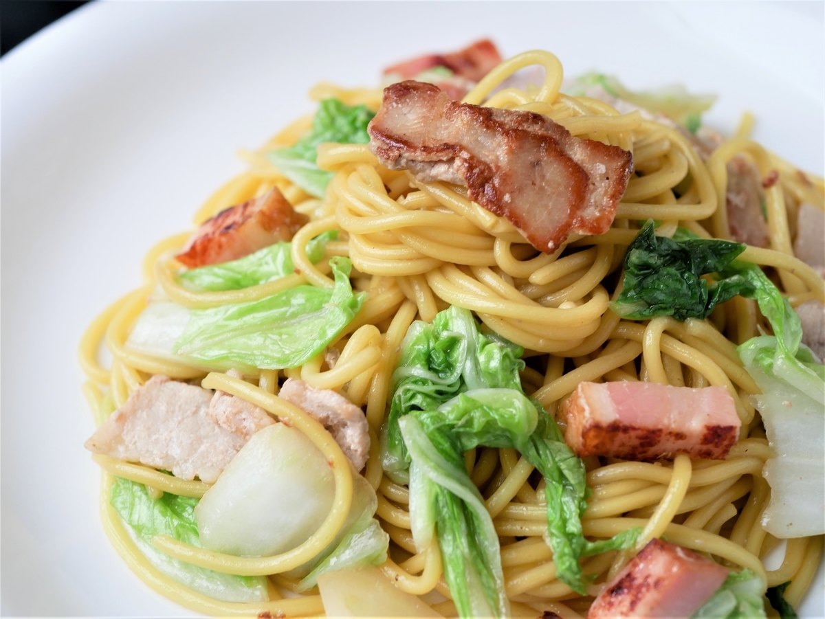 牡蠣だし醤油香る 本格しょうゆ焼きそば ふぁそらキッチン