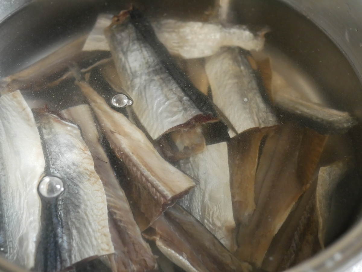 失敗 身欠きにしんの甘露煮 ふぁそらキッチン