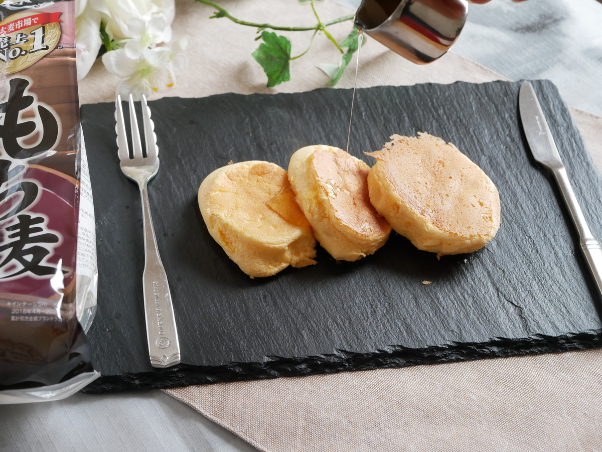 低糖質で食物繊維も摂れる もち麦パンケーキ ふぁそらキッチン