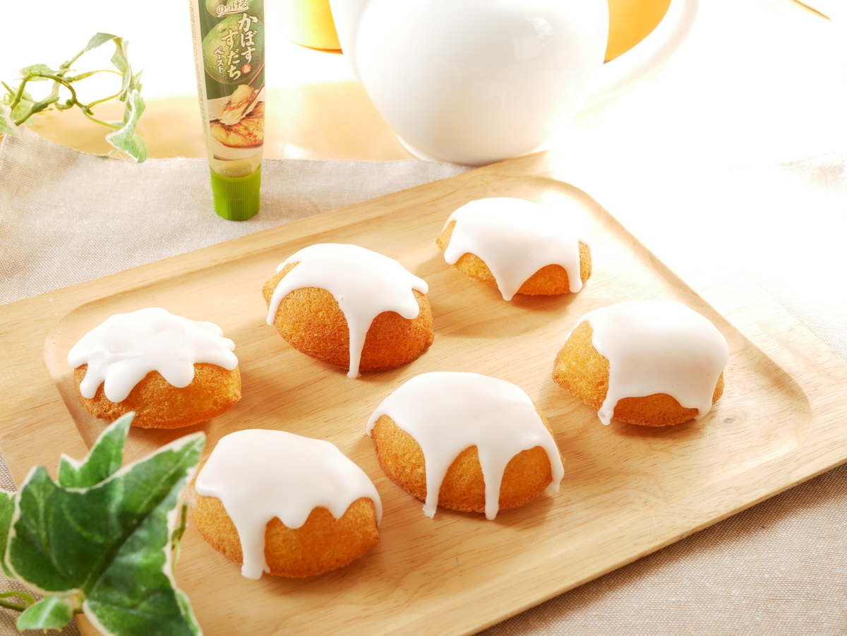 かぼす すだちケーキ ふぁそらキッチン