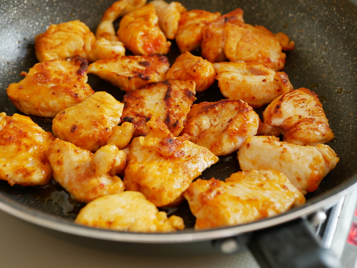 チュニジア風ハリッサチキンのレシピ