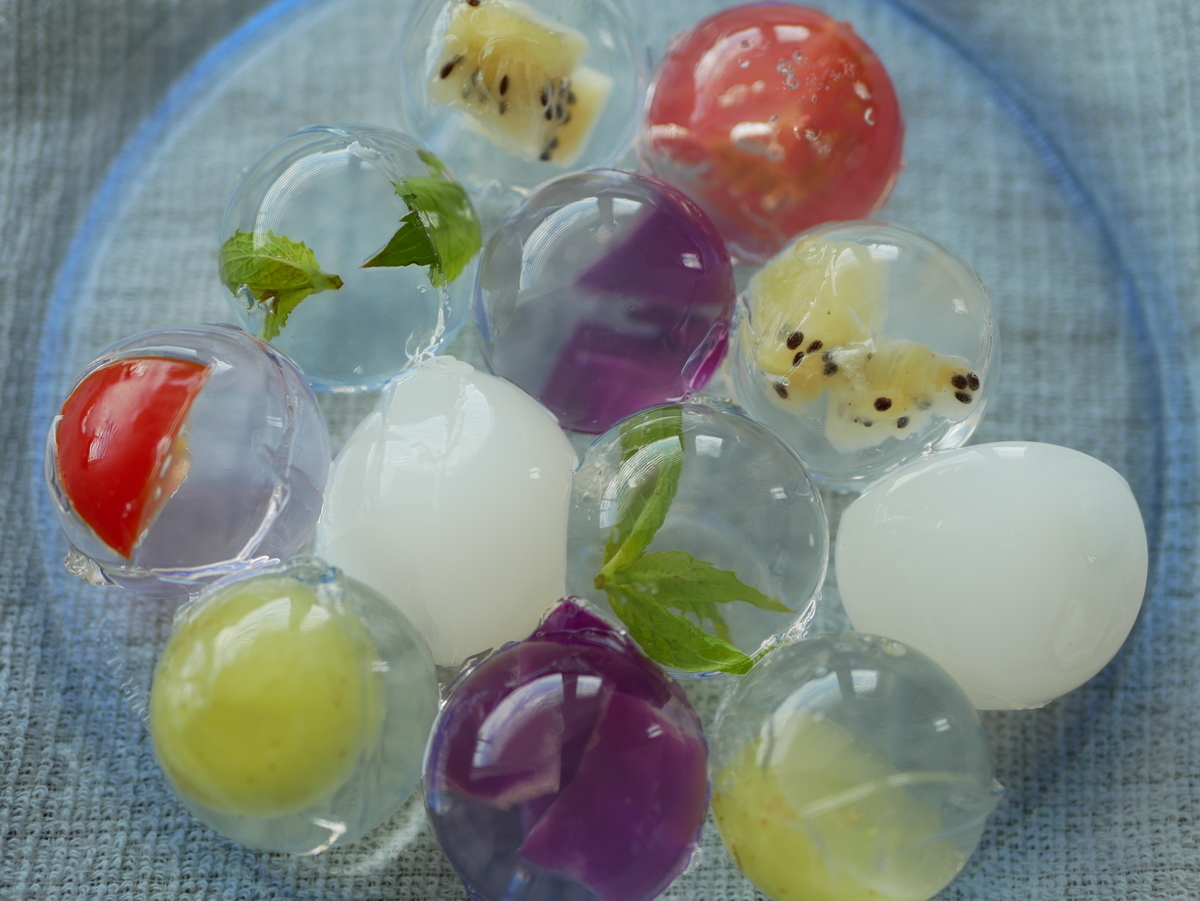 可愛いゼリー 九龍球 クーロンキュウ ふぁそらキッチン