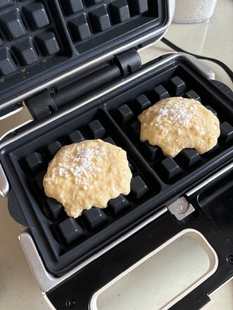 ワッフルメーカー 再現レシピ】セブンワッフル - ふぁそらキッチン