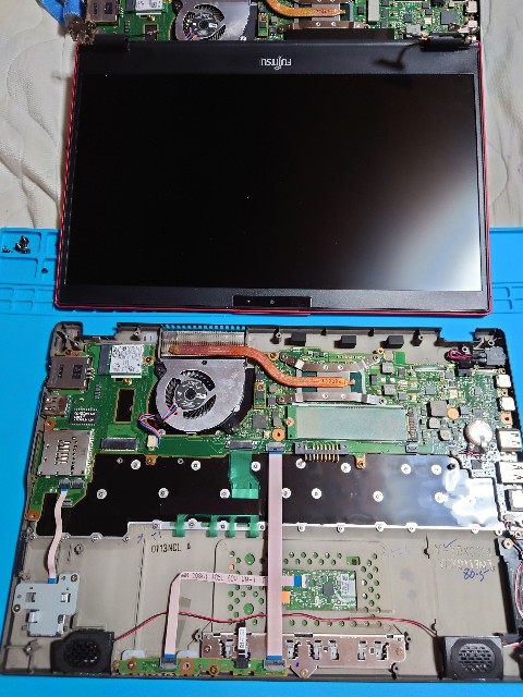 ノートパソコン】今日も今日とてジャンク再生【富士通Lifebook U939/B