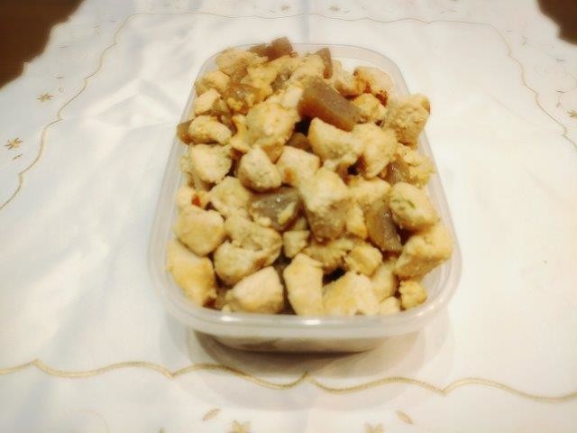 むね肉とこんにゃくのしょうが煮