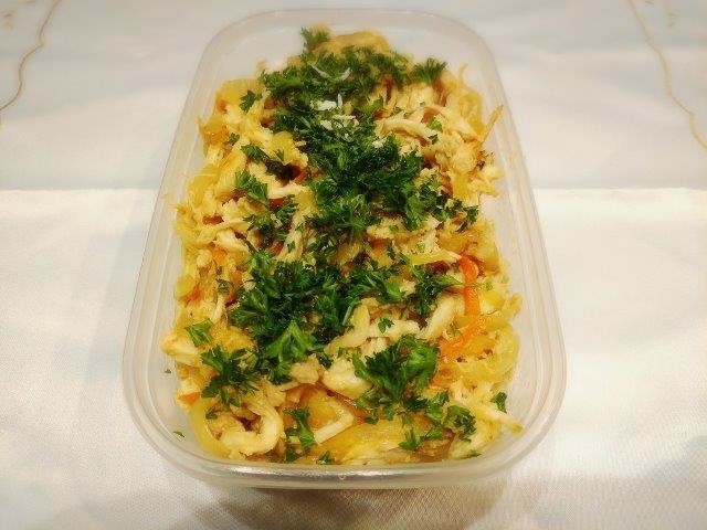 むね肉の酒粕炒め