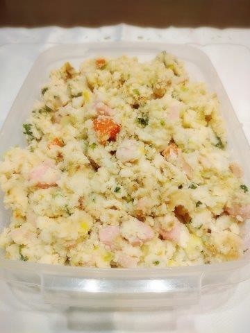 ソーセージ入り洋風おから