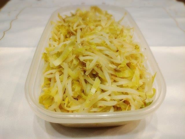 酢キャベツもやし