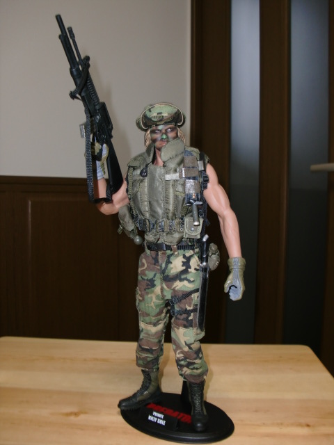 ホットトイズ プレデター 　ビリー・ソール二等兵　プレデター1/6 フィギュア ホットトイズ プレデター ビリー・ソール二等兵 プレデター1/6