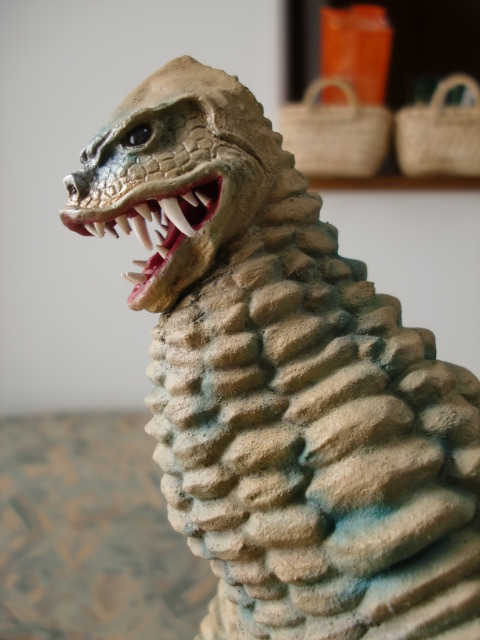 レッドキング口開きVer. ジオラマ付き - パットマンⅩの 遊星より愛を