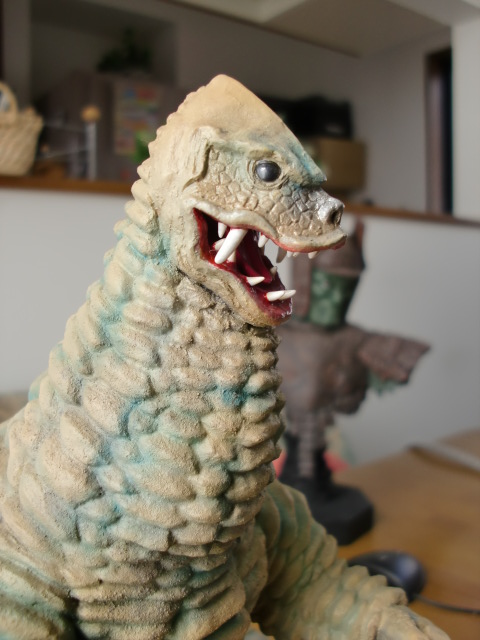 レッドキング口開きVer. ジオラマ付き - パットマンⅩの 遊星より愛を