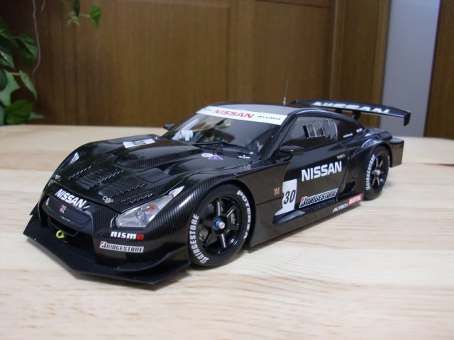 オートアート 1/18 日産 GT-R (R35) '08 SUPER GT #230 テストカー