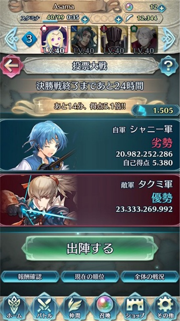 投票大戦 旗全力の局面で 戦闘に負けてしまった でも大丈夫 まったりファイアーエムブレムヒーローズ Feh 投票大戦 旗全力の局面で 戦闘に負けてしまった でも大丈夫 まったりファイアーエムブレムヒーローズ Feh