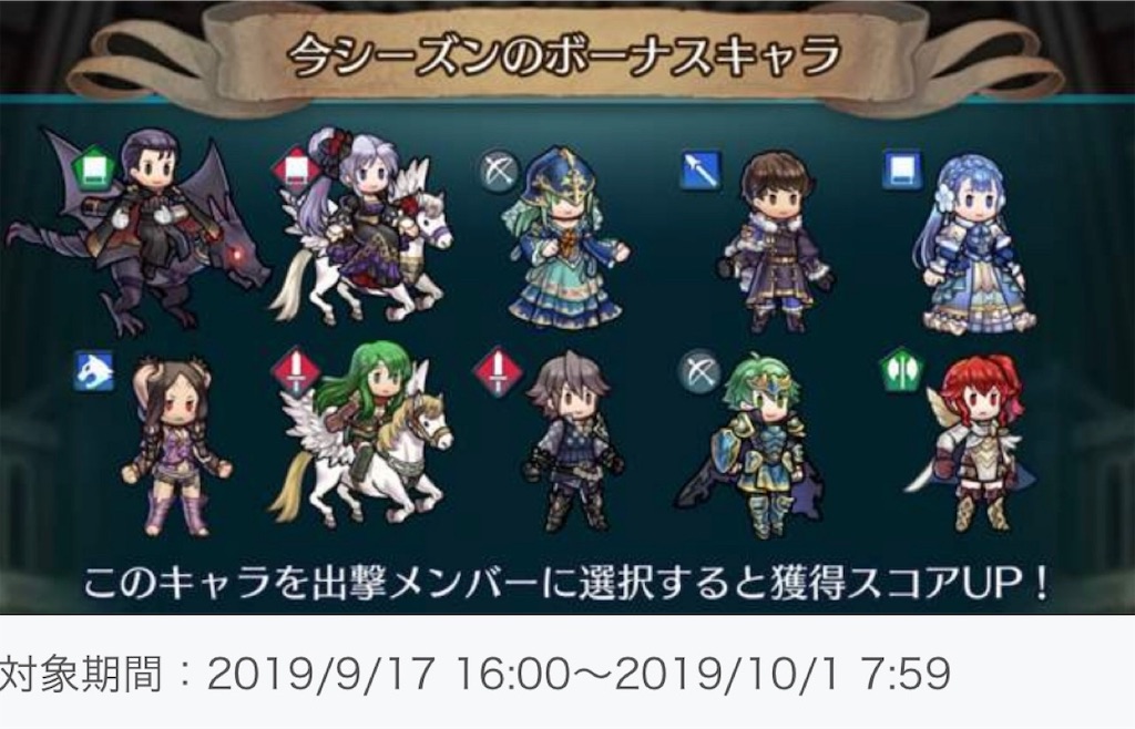 闘技場ボーナスキャラ考察 王冠シーズン58 59 まったりファイアーエムブレムヒーローズ Feh