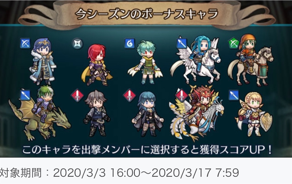 闘技場ボーナスキャラ考察 3 3 3 17 まったりファイアーエムブレムヒーローズ Feh