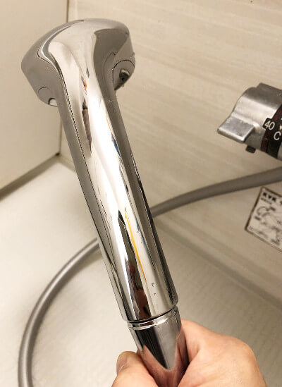 クロムメッキ シャワーヘッド ホース付き TOTO THYC57CH ホース付シャワーヘッド(エアインクリック、めっき
