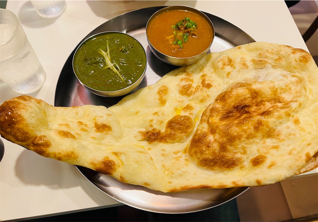 ほうれん草チキンカレー＆ポークカレー