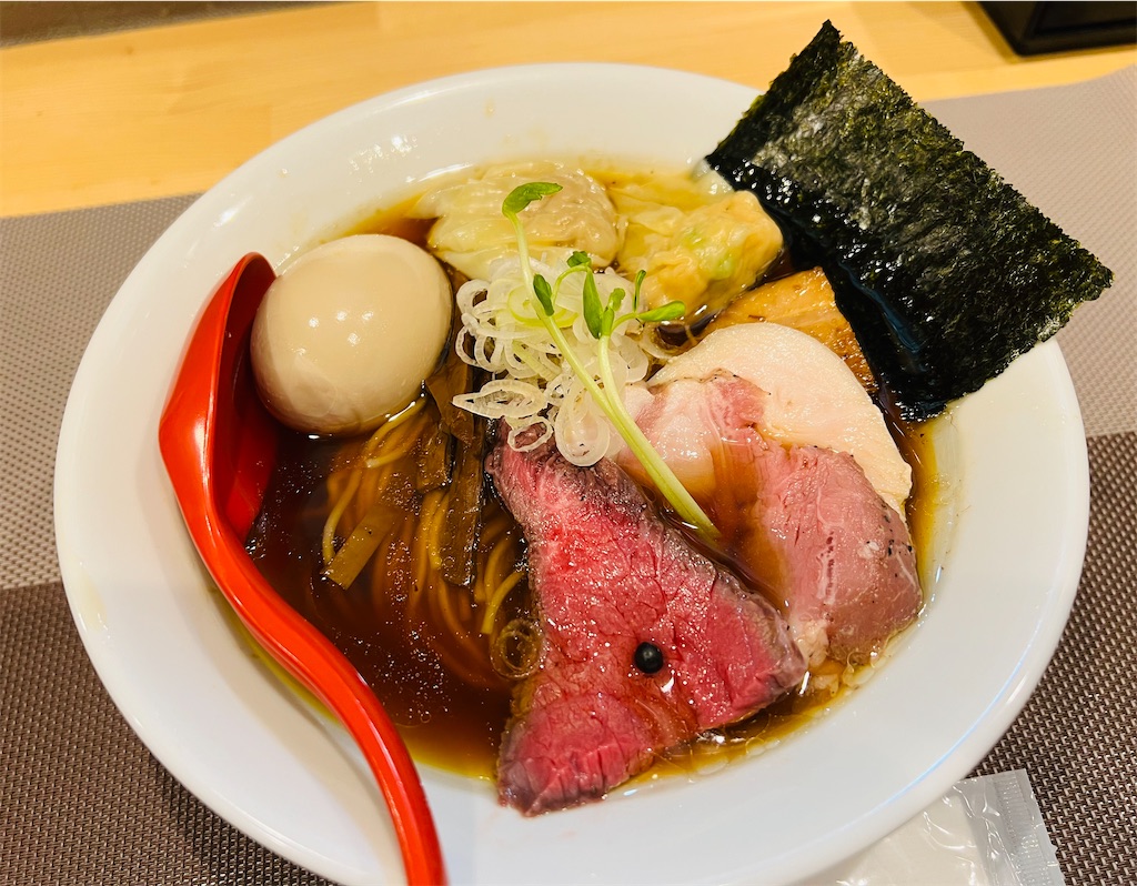 麺や旬香の特製醤油らぁめん