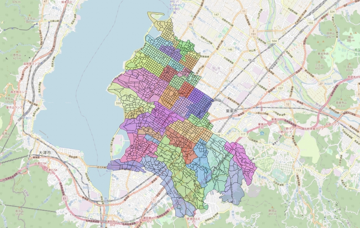 草津市小字地図が完成しました - ふれっしゅのーと 