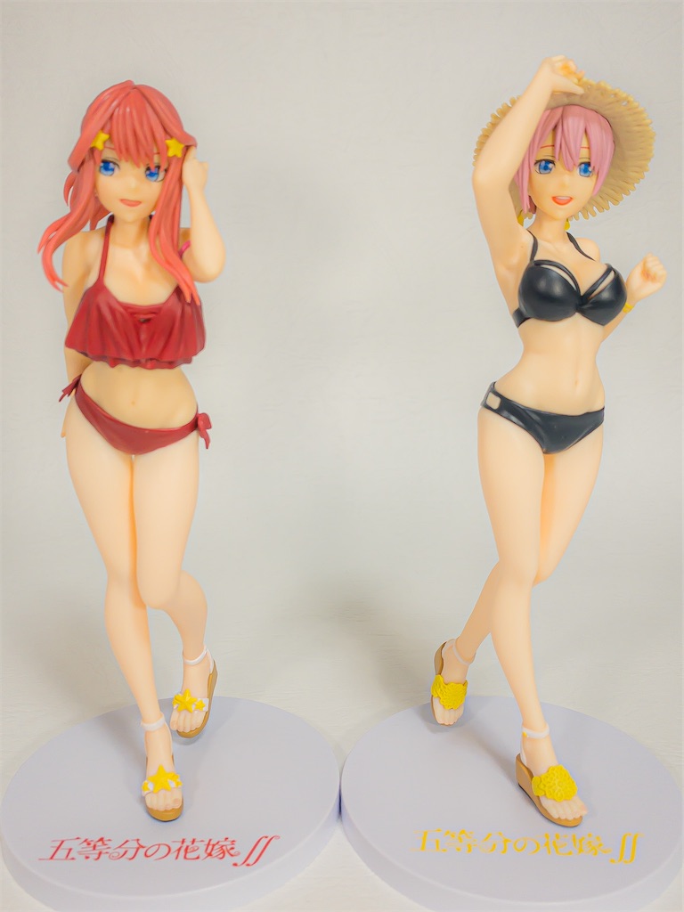 五等分の花嫁　プレミアムフィギュア　4体セット　水着 Yahoo!オークション - 【新品未開封】 五等分の花嫁