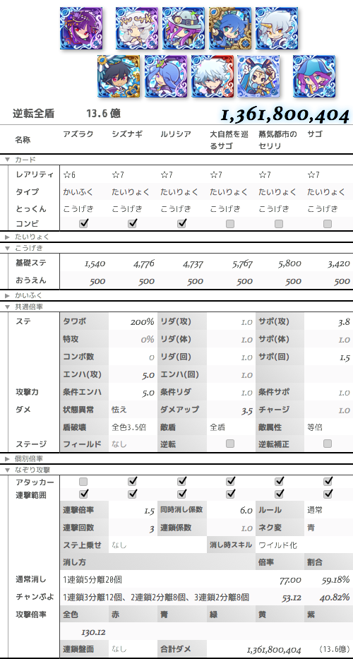 ぷよクエ いたずら妖精シリーズのデッキ例とダメージ計算 逆転ステージ れみんちゃんねる ぷよクエ いたずら妖精シリーズのデッキ例とダメージ計算 逆転ステージ れみんちゃんねる