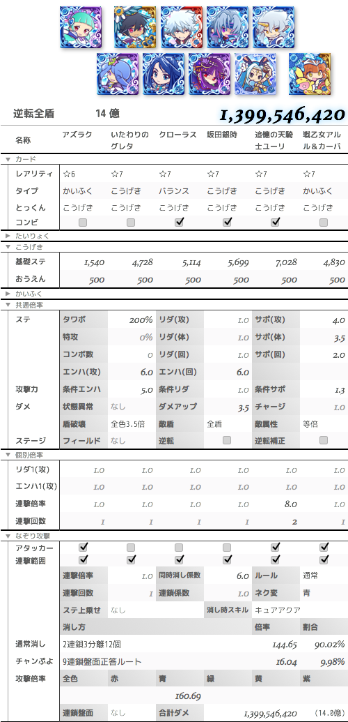 ぷよクエ 戦乙女アルル カーバンクルのデッキ例とダメージ計算 逆転ステージ れみんちゃんねる ぷよクエ 戦乙女アルル カーバンクルのデッキ例とダメージ計算 逆転ステージ れみんちゃんねる