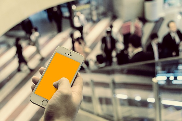 発注、スマホ画面