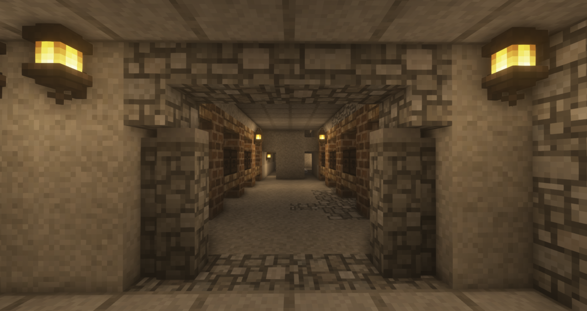 Minecraft Day10 採掘場 倉庫編 三日坊主の日々
