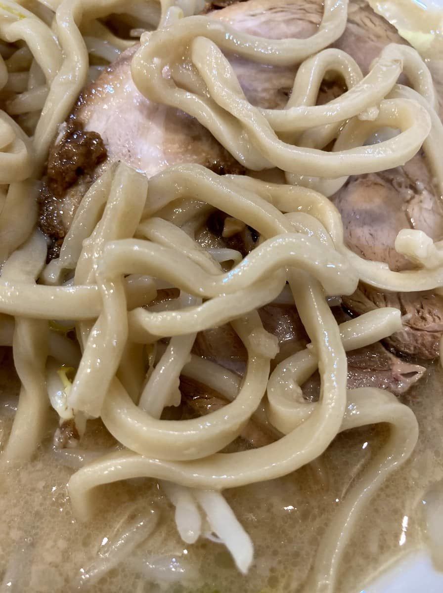 爆麺亭_所沢店の麺2