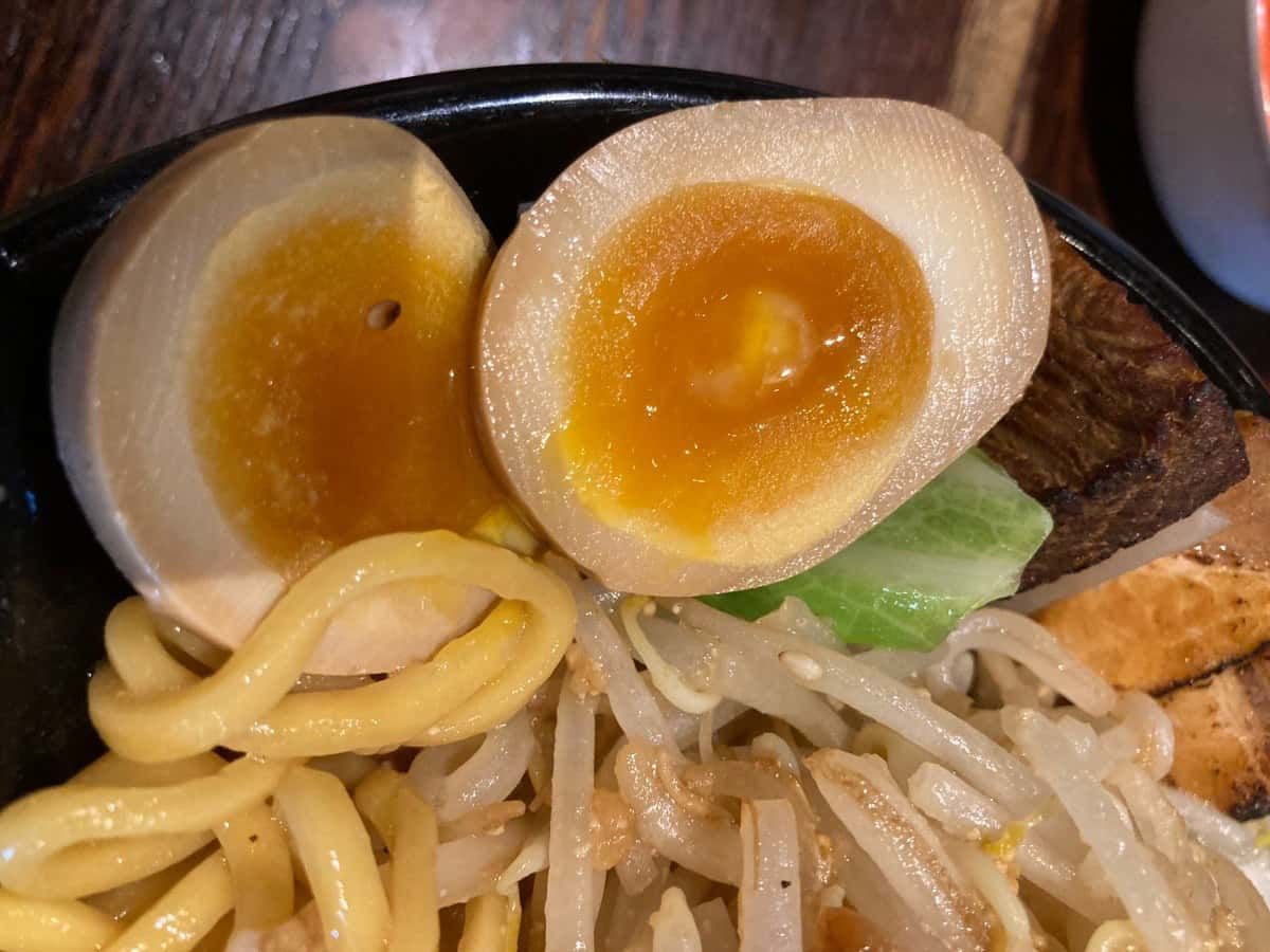 北のラーメン_みそら_味噌次郎_味付け玉子
