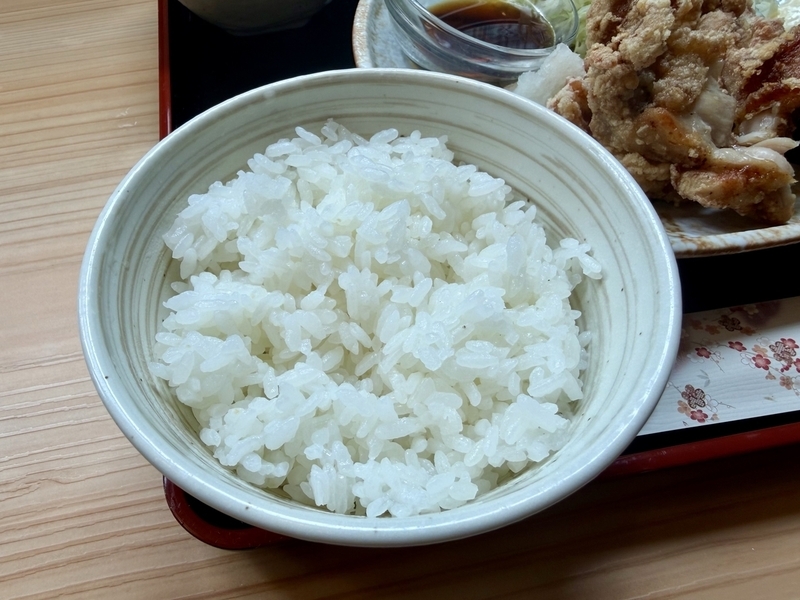 ツヤツヤの白米