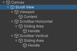 Unity - UI : Scroll View について - - ひとりでのアプリ開発 - fineの備忘録