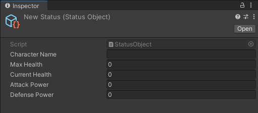 Unity - ScriptableObject の作り方・使い方 - ひとりでのアプリ開発 - fineの備忘録