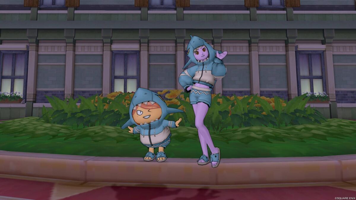 リポちゃん】シャークウェア衣装登場！ - フィンのドラクエ10ブログ
