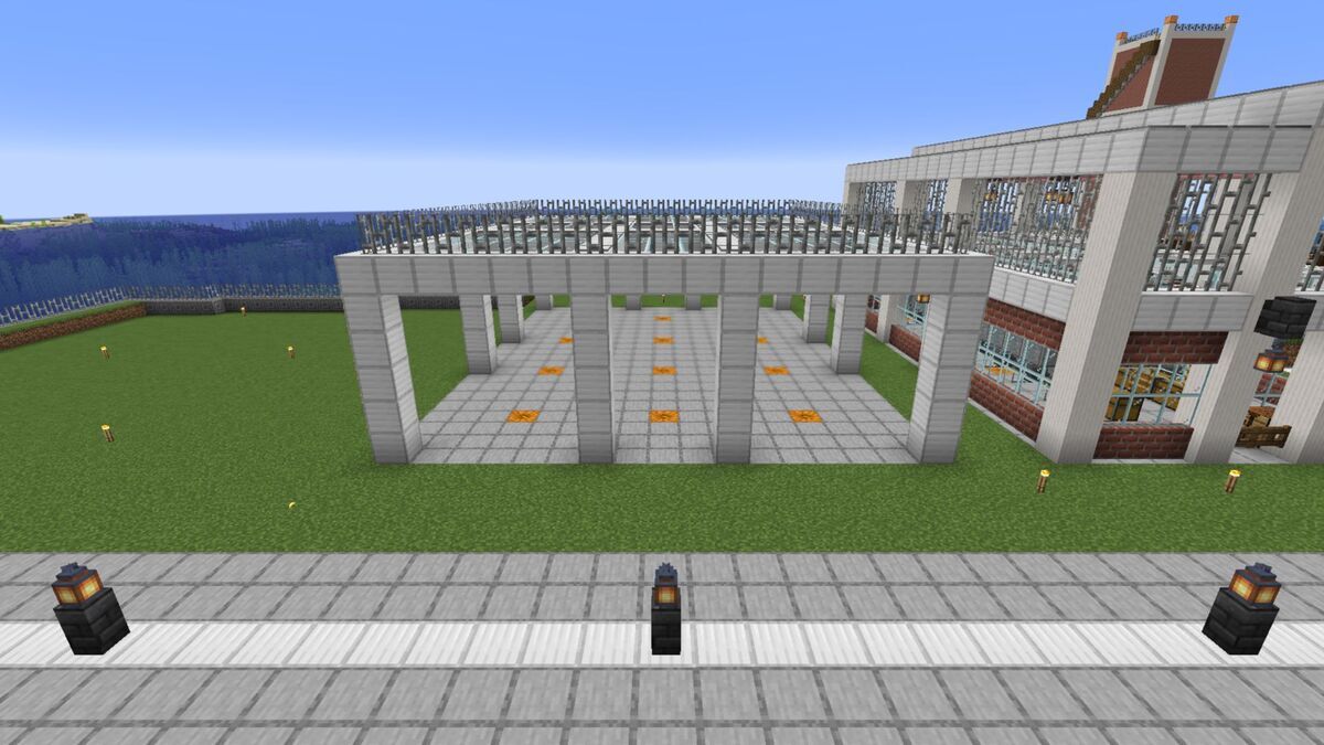 マイクラ】〔建築＆整備〕羊飼い交易所 - フィンのゲームブログ