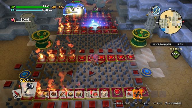 f:id:fioridiciliegio:20190222205000j:plain ドラクエビルダーズ2ゲーム画像