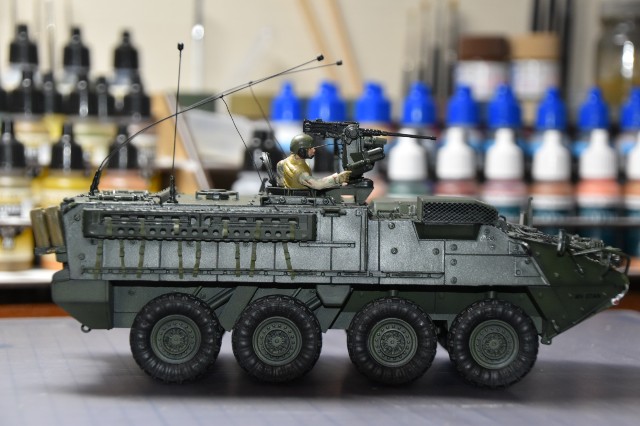 トランペッター　M1126 ストライカー　完成品　装甲車　戦車　ウクライナ M1126 ストライカー歩兵戦闘車｜プラモデル・模型投稿サイト