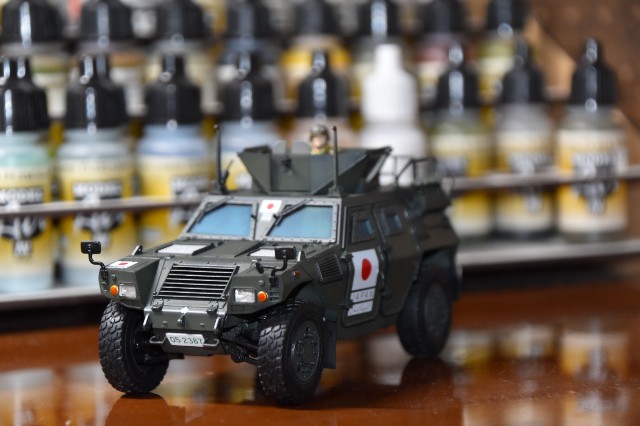 完成品　陸上自衛隊　軽装甲機動車　イラク派遣仕様 陸上自衛隊 軽装甲機動車 イラク派遣 (完成品AFV) - ホビー
