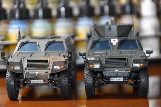 タミヤ 陸上自衛隊 軽装甲機動車 (イラク派遣仕様) - firetanの