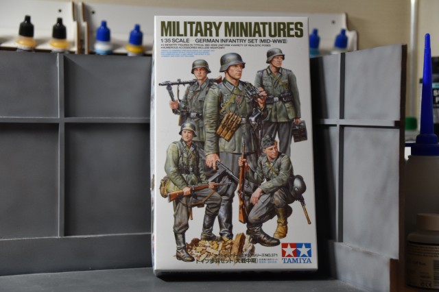 タミヤ ドイツ歩兵セット(大戦中期) - firetanのプラモデル blog